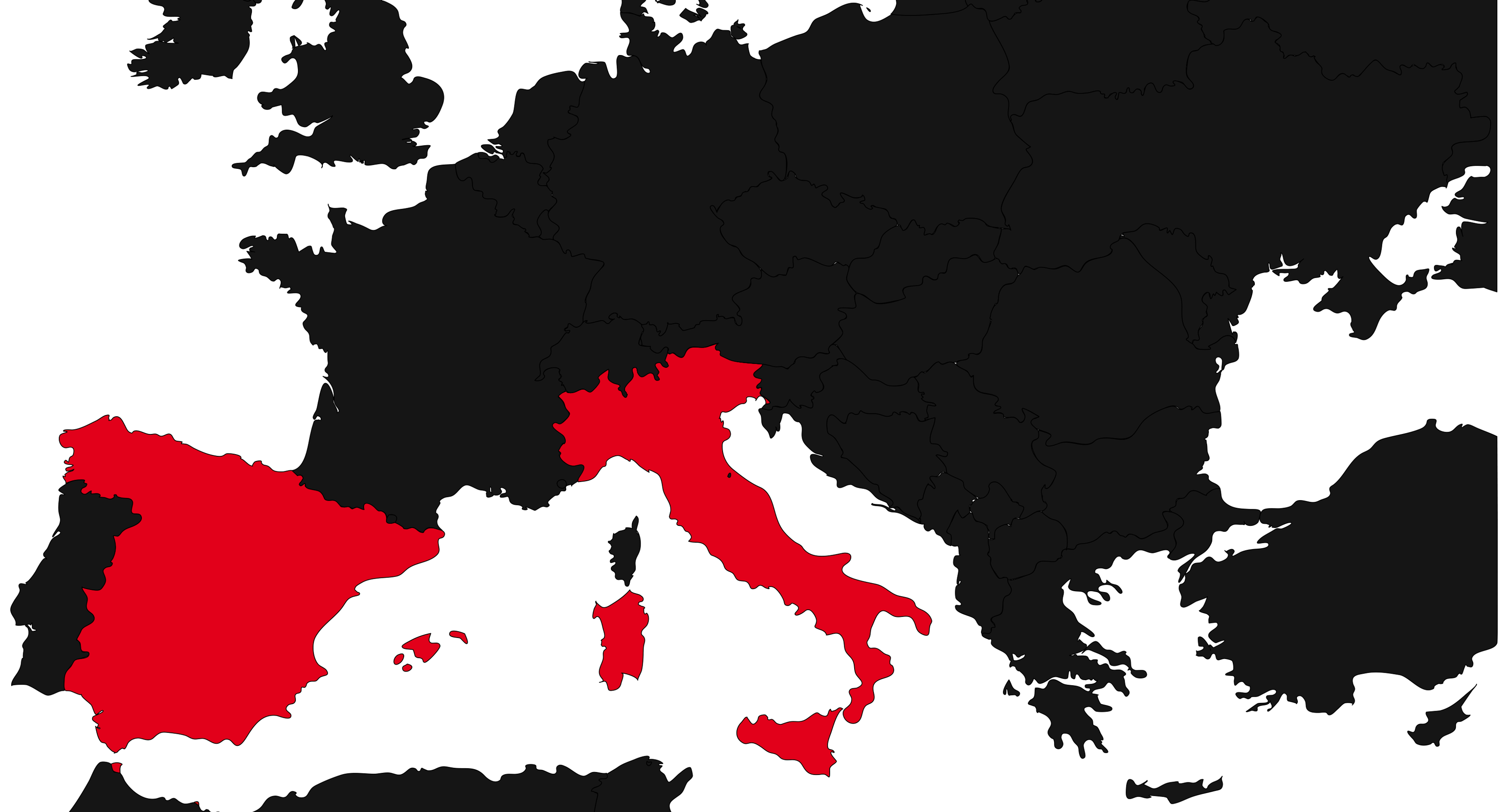 Mapa Europa Bosatrans